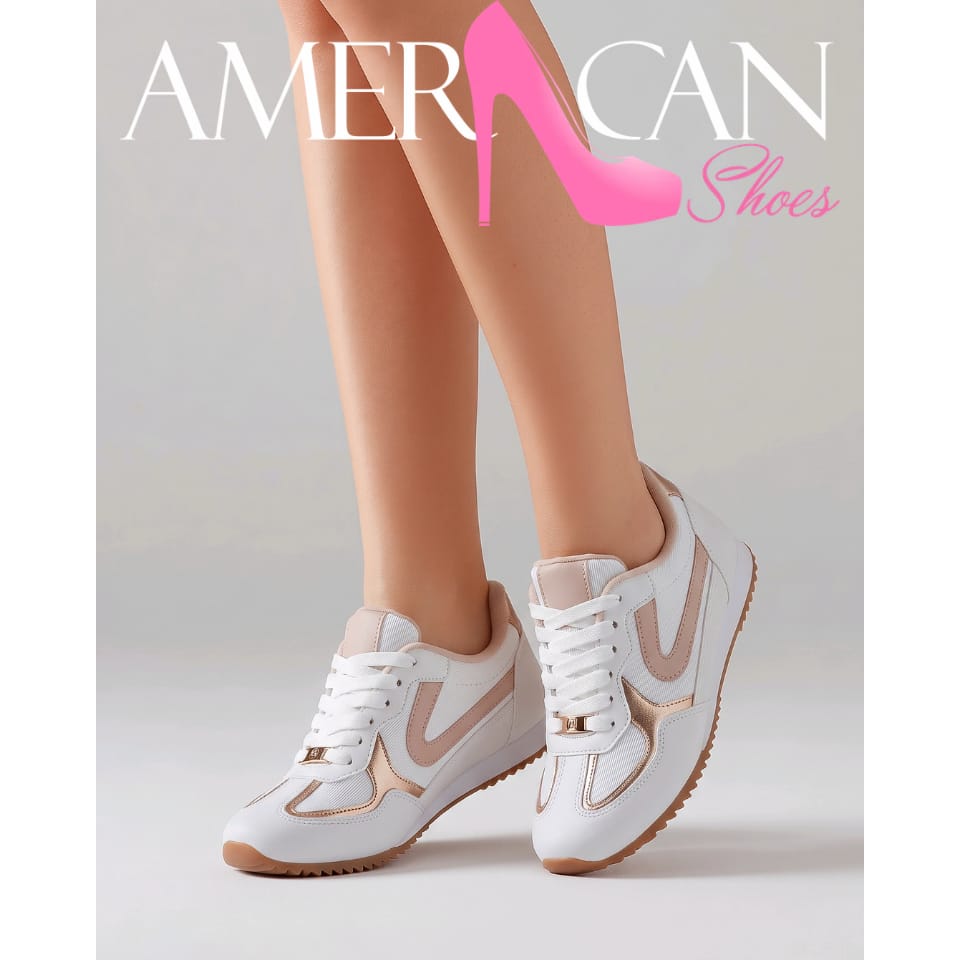 TENIS URBAN ORO ROSA